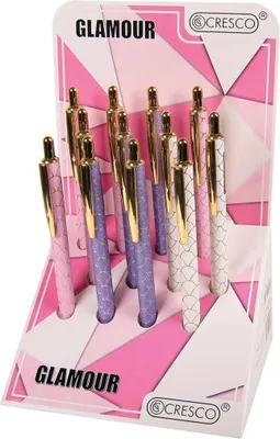 Produktbild von Kugelschreiber Glamour (12 Stück) (Schul- und Schrein, Kugelschreiber)