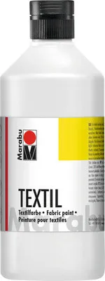 Zdjęcie produktu dla Marabu 17160075070, Biały, Farby do ubrań, Płynny, 500 ml, 1 szt.