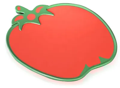 Schneidebrett Tomatenform 30 x 30,5 cm