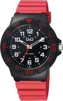 Immagine prodotto di Orologio da uomo Q&Q con cinturino in silicone, 10 bar