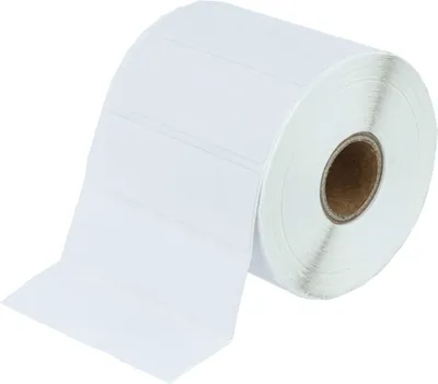 Produktbild von vhbw Rolle 25,4mm x 76,2mm (1375 Etiketten) kompatibel mit Sato CX400 Drucker Weiß