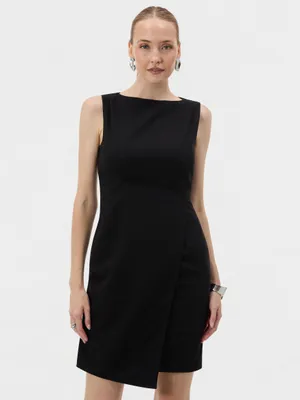 Produktbild von Orsay schwarzes ärmelloses Wickelkleid für Damen 36