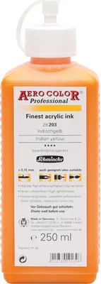 Produktbild von Indischgelb 250ml Schmincke Aero Color 28 203 27 Airbrush Farbe
