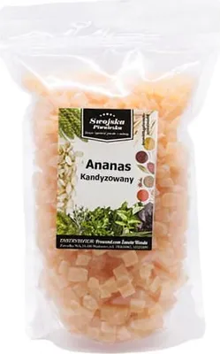 ANANAS KANDYZOWANY KOSTKA 1KG SWOJSKA PIWNICZKA