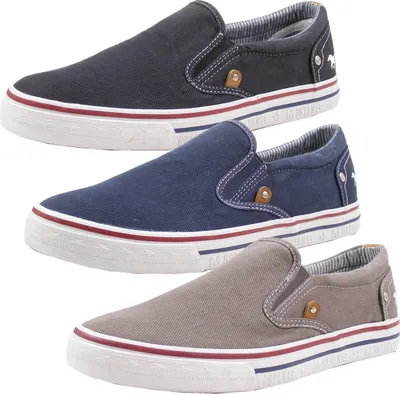 Produktbild von Mustang Herren Slipper Sneaker 4147-401, Größe:45 EU, Farbe:Grau