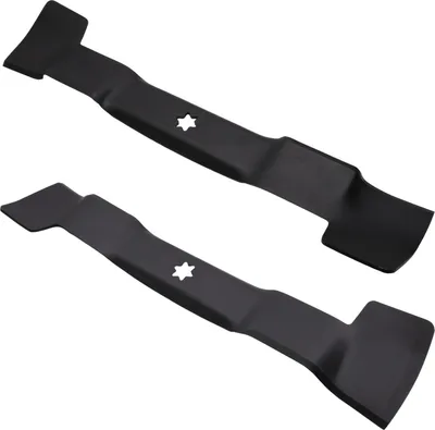 Produktbild von 2x 54cm Klinge für  Troy-Bilt  Cub Cadet  MTD 74205254 74205253   QR106K Messersatz