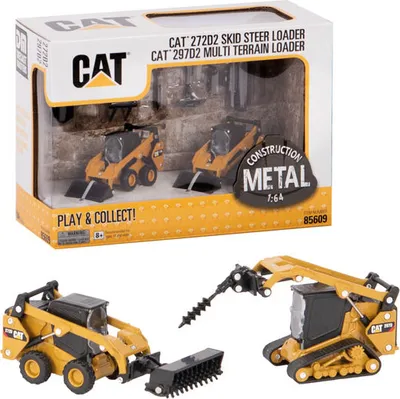 Produktbild von CAT Metallmodellset 272 D 297D 1:64 2 Stück