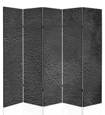 Produktbild von Akustischer doppelseitiger Raumteiler 225 × 172 cm – Dekorative Trennwand mit Schallabsorption
