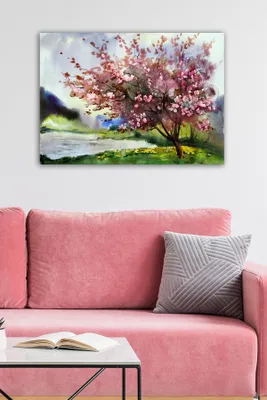 Produktbild von Wallity, 102991469- TCR1613, Bunt, Leinwandbilder, 50 x 70 cm, 100% Leinwand