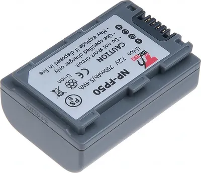 Zdjęcie produktu dla Akku T6 Power Sony NP-FP30, NP-FP50, 750mAh, 5,4Wh, grau