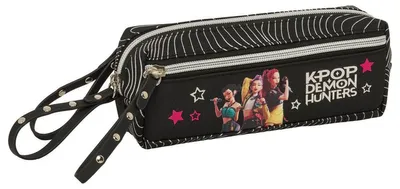 Productafbeelding van K-pop Demon Hunters, etui met drie vakken, 22 cm