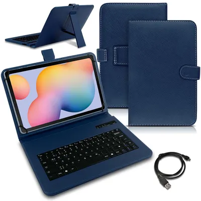 Produktbild von Tablet Hülle für Xiaomi Pad 6 / 6 Pro Tasche Keyboard Schutzhülle BluetoothFarben:Blau