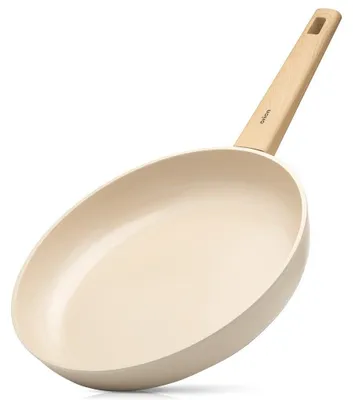 Produktbild von Vilde | Bratpfanne Aluminium Beige 28 cm Keramikbeschichtung - ECRINA