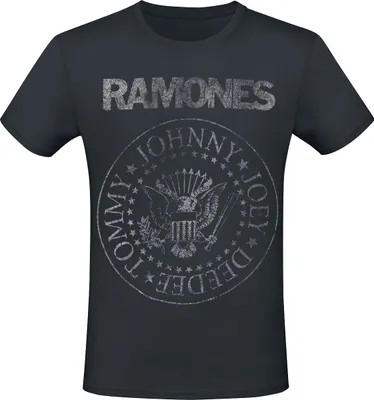 Produktbild von Ramones T-Shirt Herren Hey Ho Let's Go - Heavyweight schwarz L