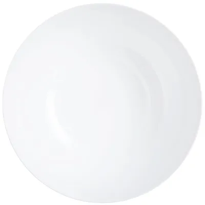 Image de Saladier blanc 26cm Diwali - Luminarc - Verre opale extra résistant