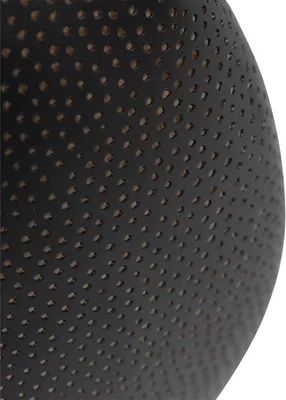 Produktbild von QAZQA - Orientalisch Orientalische Deckenlampe schwarz mit Gold I Messing 40 cm - Radiance I Wohnzimmer I Schlafzimmer - Stahl Rund - LED geeignet E27