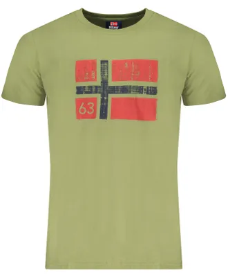 Image de Norway Chemise à manches courtes homme Ayotundun vert militaire XXL