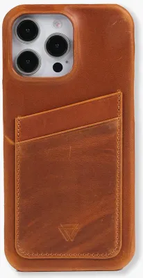 Produktbild von Wachikopa Full Wrap Lederhülle iPhone 16 Pro Max mit Kartenfächern