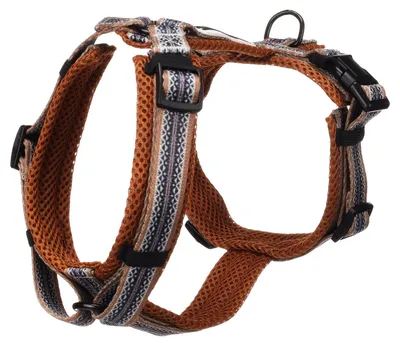 Produktbild von Flamingo Geschirr Y-Form Ubud schwarz, Größe: XS / Breite: 15 mm