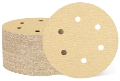 Immagine prodotto di Solidchoice - Set di 100 dischi abrasivi, diametro 150 mm, con 6 fori