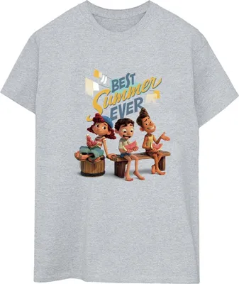Produktbild von Disney - "Best Summer Ever" T-Shirt für Damen BI30827 (M) (Grau)
