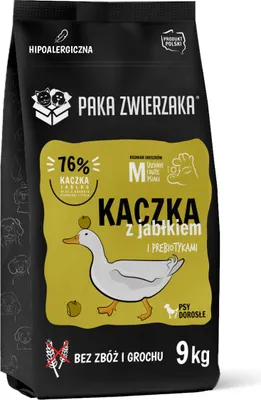 Zdjęcie produktu dla Sucha karma dla psa Paka Zwierzaka Seventh Heaven Kaczka z jabłkiem 9kg