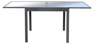 Produktbild von HOME DELUXE - Gartentisch VERANO - schnell ausziehbar 90 - 180 cm, Aluminium