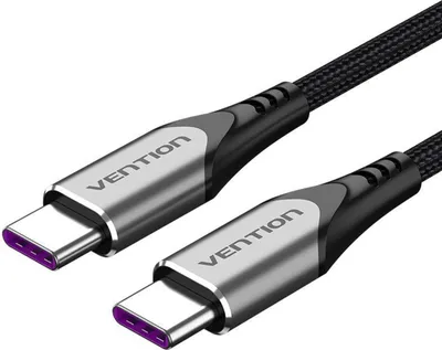 Obrázek produktu pro Vention TAEHH, 2 m, USB C, USB C, USB 2.0, 0,48 Gbit/s, Černá, Šedá