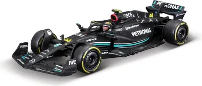 Produktbild von Bburago 18-38081H - Modellauto - F1 Mercedes AMG W14 '23 #44 Hamilton (mit Helm, Maßstab 1:43)