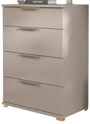 Produktbild von Schuhschrank Minimalistisches Design Beige, 3 Türen, 1 Schublade, 60x82x35 cm