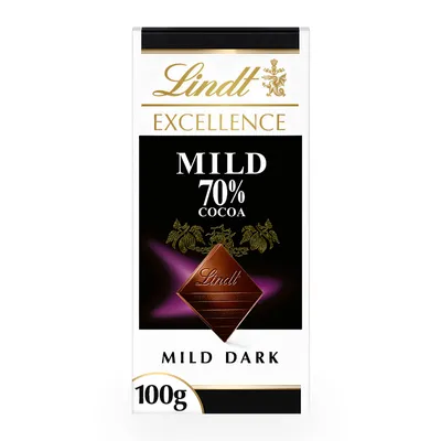 Obrázek produktu pro Lindt EXCELLENCE Jemná hořká čokoláda 70% 100g