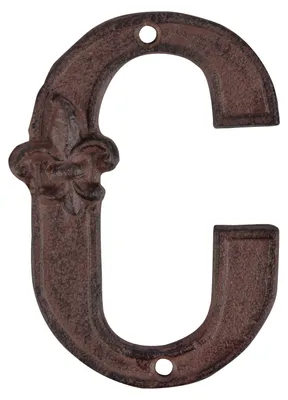 Produktbild von Esschert Design Hausnummer C; DB62-C