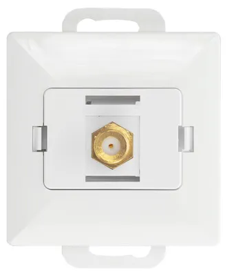 Produktbild von Kontakt Tv F-Stecker Perle Weiss