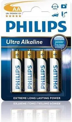 Immagine prodotto di Batterie Philips AA ExtremeLife+, alcaline - 4 pz