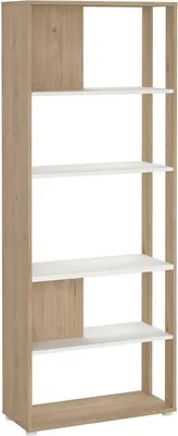 Produktbild von Dmora Bücherregal Colette 79,6x34,4x204,7 cm Braun 4 Böden