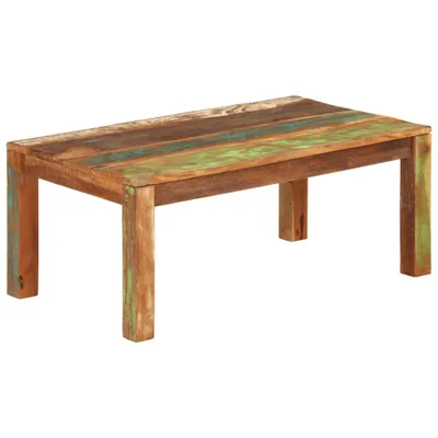 Produktbild von Möbel Couchtisch 110x55x40 cm Massives Altholz - Couchtische 356252
