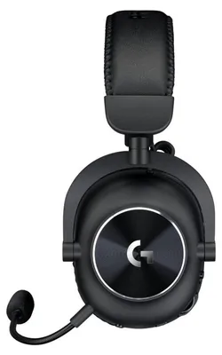 Produktbild von Logitech G PRO X 2 LIGHTSPEED Headset, Kabellos, Gaming, 20 - 20000 Hz, 345 g, Kopfhörer, Schwarz