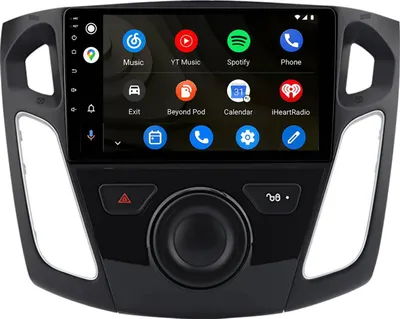 Obrázok produktu pre Android autorádio 9 palcov 128 GB pre Ford Focus 3 2011–2019 CarPlay Android Auto Navi Bluetooth DAB+ zadná kamera
