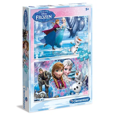 Obrázok produktu pre Puzzle Clementoni - Frozen, 2x60 dielikov