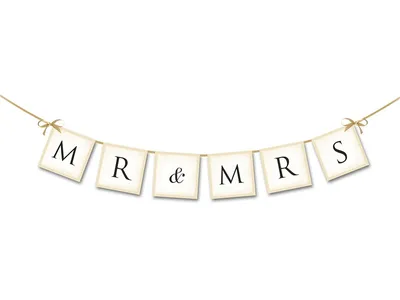 Immagine prodotto di Stendardo ghirlanda matrimonio, motivi: nastro di raso crema GRL20
