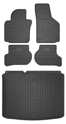 Immagine prodotto di Tappetini gomma SolidPRO + baule DryZone per Seat Leon II 2005-2012 5 pezzi