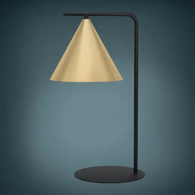 Image de NARICES Lampe de table éclairage de table - L29,5 x l22 x H50 cm - noir - 1X40W excl - IP20