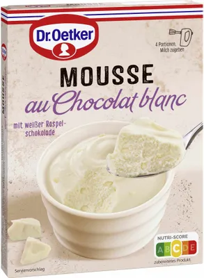 Image de Oetker Mousse au Chocolat blanc 0,072 Kg