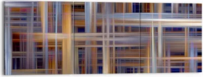 Produktbild von Bild auf Leinwand - Leinwandbild - Abstraktion modern - 150x50cm - Wand Bild - Wanddeko - Leinwanddruck - Bilder - Kunstdruck - Wanddekoration - Leinwand bilder - Wandkunst - CA150x50-3430