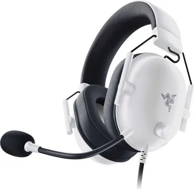 Produktbild von Razer Blackshark V2 X, Kabelgebunden, 12 - 28000 Hz, Gaming, 240 g, Kopfhörer, Schwarz, Weiß