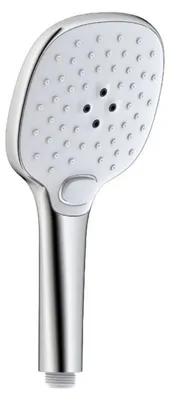 Produktbild von Siko SIKOBSRST33, Handduschbrause mit Kopf, Chrom, Weiß, Kunststoff, 14,24 l/min, 12 cm, 300 g