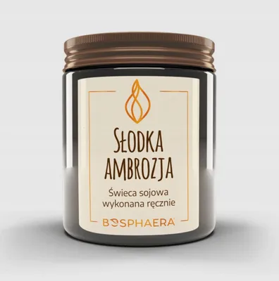 Obrázek produktu pro Bosphaera Słodka Ambrozja Sójová vonná svíčka 190g