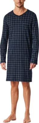 Produktbild von Schiesser Fine Interlock Nachthemd Seitenschlitze für mehr Bewegungsfreiheit, Moderner, lässiger Style, Feine Interlock Qualität