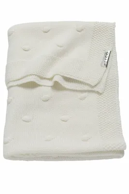 Produktbild von Meyco Bettdecke Knots Off White 100 x 150 cm