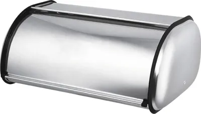 Produktbild von Stahlbrotkasten 44cm, silber satiniert, BRUNBESTE BB-2756